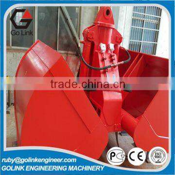 ce Approved Widely Used Low Price Trade Assurance Quality 1-3 Cbm Sand/soil/gravel/rubble Excavator Grapple photo-3