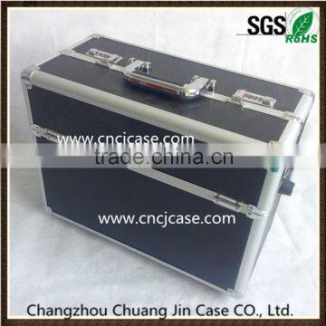 hard ABS aluminum suitcase