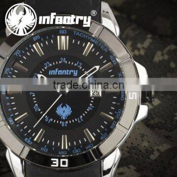 INFANTRY Casual Date Display Water Resistant Analog Watch