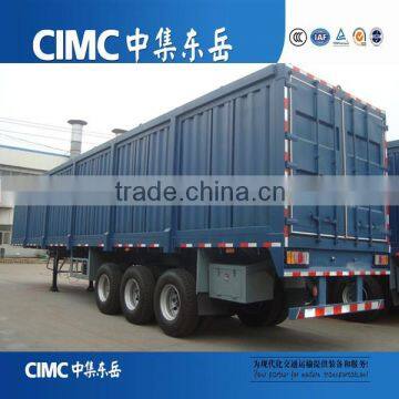 CIMC Tri Axle Box or Van Truck Semi Trailer for Sale