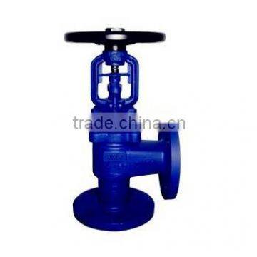 DIN Angle Pattern Gland Packing Globe Valve