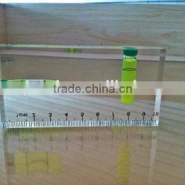 Bubble Vial ; Gift ; PMMA Level Vial