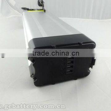 24v e-bike lithium battery 12ah LiFePo4 battery silver fish type