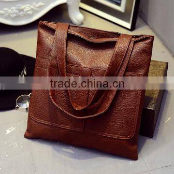 Factory Wholesale Woman Leather Shopping Bag