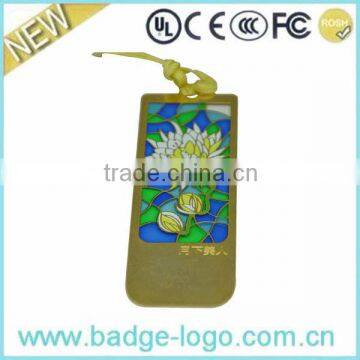 bronze metal custom novelty souvenir bookmark