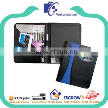 Business folders, leather business card folder padfolio notebook