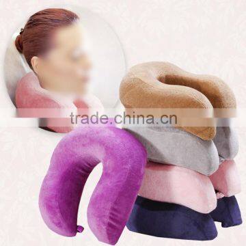 U shape memory foam folding travel neck massage pillow                        
                                                                                Supplier's Choice