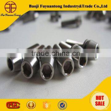 titanium spherical cylindrical head screw