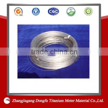 Gr5 ASTM B863 titanium alloy wire