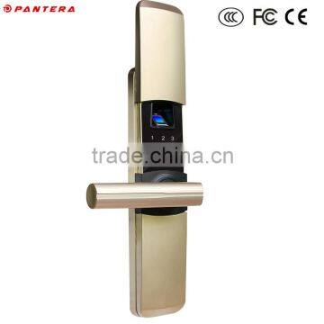 the Finger Lock Convenient to Operate With A Keypad and Code Reader