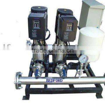 Intelligent constant pressure controller for 2 pumps