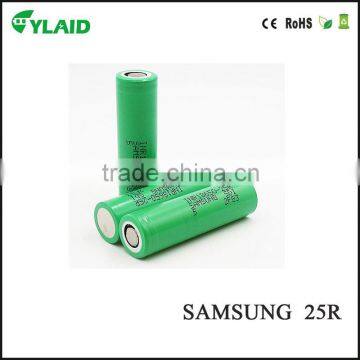 Promotional high quality green color original 25r for samsung vape battery