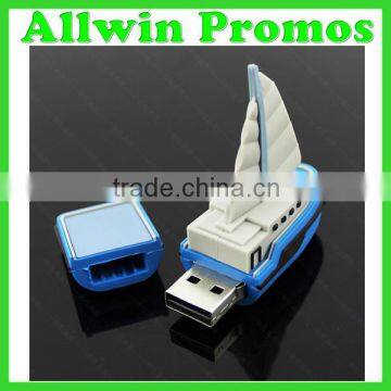 Personalized Boat Shape USB Flash Drive