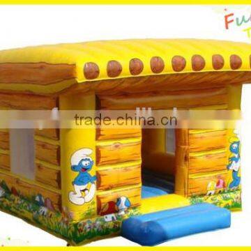 Different kinds of cartoon model inflatable bouncers, samll garden bouncer house for sale