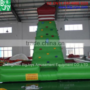 Adults inflatable climbing wall games,inflatable game for sales