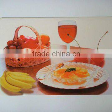 fruit placemats