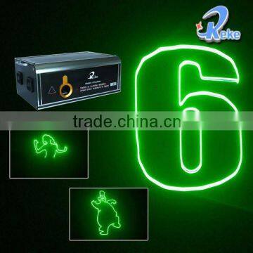 1000mW green animation party laser light show