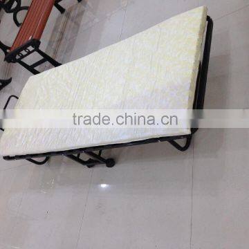 Home Furniture General Use and metal Material space saving twin bed folding bed frame