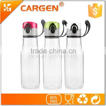 Personalize kids clear plastic sport water bottles