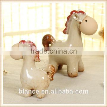 Ceramic Horse Foal Baby Decoration Figurine Animal