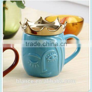 embossed ceramic mermaid coffee mug Starbucks design