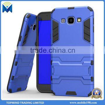 China best supplier for note 5 case, for samsung galaxy note 5 iron man case with stand holder