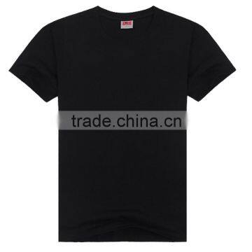 Promotional Wholesale Men's Plain Black T Shirt