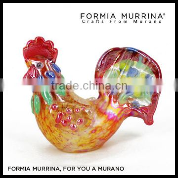 2017 Souvenir Lampworking Murano Art Glass Hens for Business Gifts