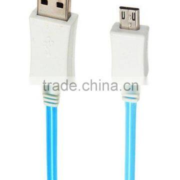 2 in 1 Wire Data Power Micro USB Led Light Cable photo-4
