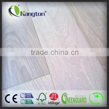 Top quality 20/6mm white color OAK engineering wood flooring for European Market