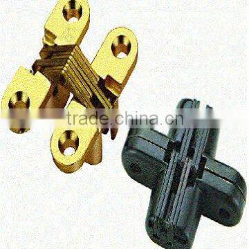 Zinc alloy cross hinge/concealed hinge for furniture