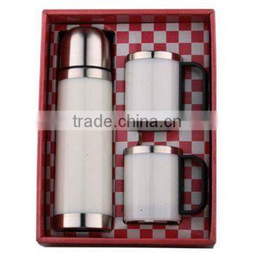 Double Wall Stainless Steel flask gift set