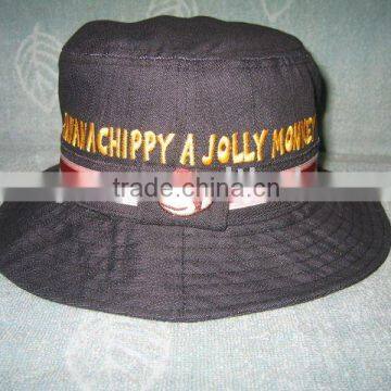 2015 washed denim cowboy hat with embroidery