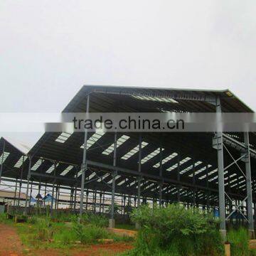 Steel frame barn prefab steel barn light steel barn