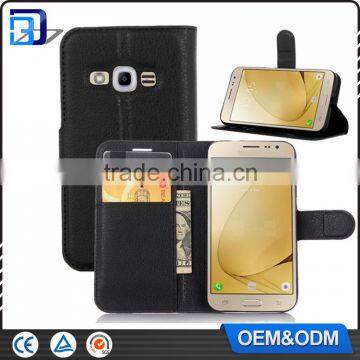 for samsung galaxy j2 2016 case, Wallet Credit Card Stand Leather Flip Cover Pouch For Samsung Galaxy J2 2016 / J2 Pro Phone Cas