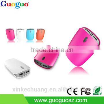 2016 New Fashion Design Mini Series Portable Power Bank 2600mAh for Phone