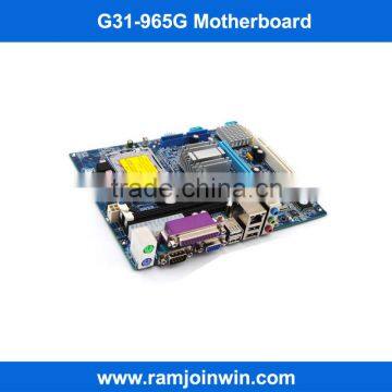 Cheap price Supports 1066/800/533MHz FSB SATA g31 scrap motherboard and cpu