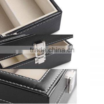 China Wholesale Hot New Products for 2015 Luxury Glossy Lacquer Wood Customed Color Frame and Compartements Jewelry Watch Gift
