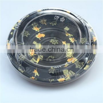 SM1-2105A Disposable Plastic Round Food Divided Packing