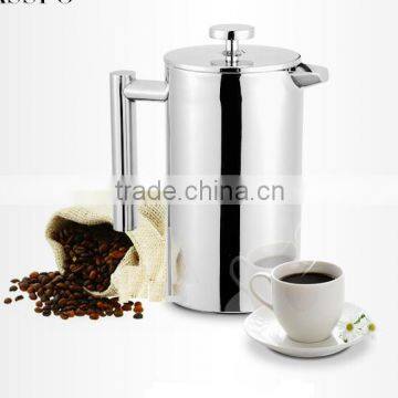 2014 New Design Unique French Coffee Press Double Walled Coffee Press photo-2