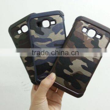 Army Armor Silicone Case Camo Leather for Sam Sung