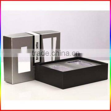 High-end Custom Cosmetics Rigid Paper Cardboard Packaging Box with EVA Foam Insert