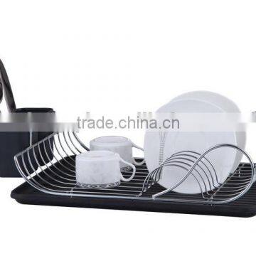 Metal Dish Rack with Fashionable Design