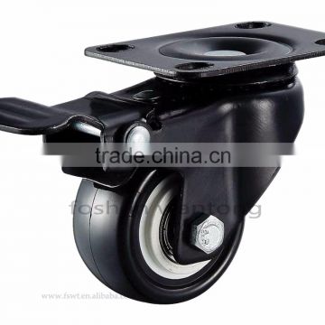 40mm Mini Duty Plate Locking Roller Ball Caster