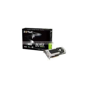 For Nvidia GeForce GTX Titan Z 12 GB GDDR5 7.0 Gbps PCIe 3.0 x16 DVI-I DVI-D HDMI DP SLI Ultimate Gaming Graphics