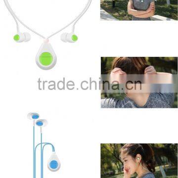 Innovative idea 2016 sports wireless earbuds best sound quality neckband bluetooth earphone