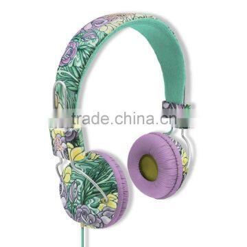 OEM Brand Logo Headband Headphone Customized Wired Colorful Music Earphone for Mobile Phone photo-4
