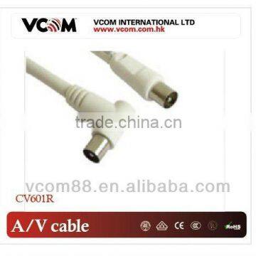 M/M 90 Angle 9.5 TV Cord cable