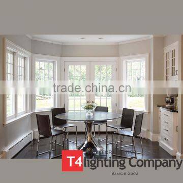 Stainless Steel Cafe Dining Plated Table Base photo-4