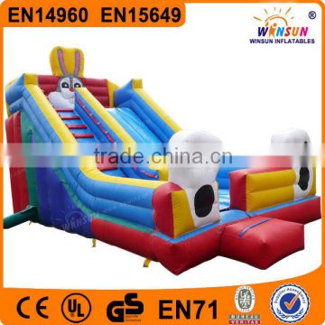 EN14960 inflatable jumping slide WSS-031